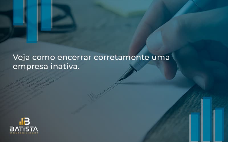 Encerrar Empresa Batista Contabilidade - Batista Contabilidade